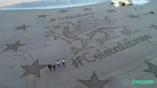 #CelebrateEurope #DathluEwrop #CleanBeaches #TraethauGl&acirc;n