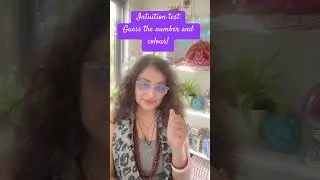 Тест на интуицию: какую цифру и цвет вы видите?