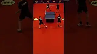 His opponent couldn't return this table tennis stroke! #tabletennisteam #tabletennis #pingpong