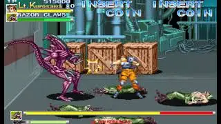 Alien vs. Predator [USA] (Arcade) - (All Bosses | Hardest)