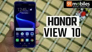 Honor View 10: First Look | Hands on | Price | [Hindi-हिन्दी]