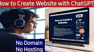 How to Create Website with Chatgpt || No Domain No Hosting