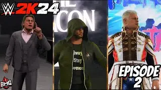 BMG Vs Cody Rhodes | WWE 2K24: MyRise | Episode 2 | PS5 | 4K | No Commentary
