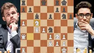 Magnus Carlsen &mdash; Fabiano Caruana Queen's Pawn Opening Accelerated London System