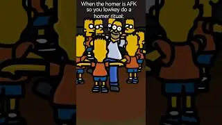 You Vs Homer #flipaclip #animation #comedy #memes #thesimpsons #roblox #robloxmemes #shorts