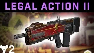 Destiny 2: Legal Action II Weapon Review! | New Monarchy Kinetic Hakke Pulse Rifle!