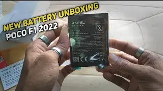 POCO F1 - Battery Unboxing | poco f1 best new battery 2022
