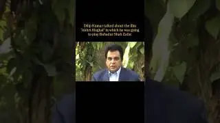Dilip Kumar was selected for Aakhri Mughal but never played Bahadur Shah Zafar on screen | #shorts