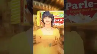 Parle G  Viral GIrl Parle G biscuit Girl Real Photo 😳#Shorts