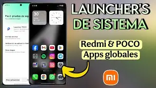ACTUALIZA EL LAUNCHER GLOBAL DE TU REDMI Y POCO | APK MEJORADA🤩