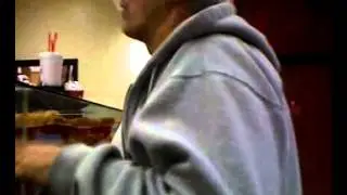 Ed Orders German Machachias? Ice Cream from Coldstone Creamery