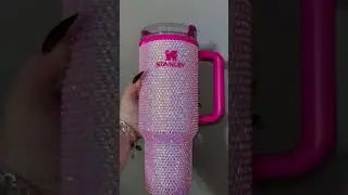 New blinged Stanley #bedazzled #bling #blingtumbler
