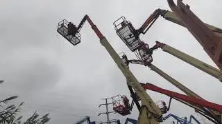 Pre-Delivery Inspection | Used Aerial Work Platform Ready for Export