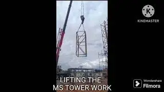 FITTING THE MS TOWER WORK 🗼🗼@AURA GLASS HOUSE