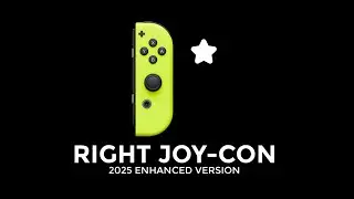 [2025 ENHANCED VERSION] Right Joy-Con Logo
