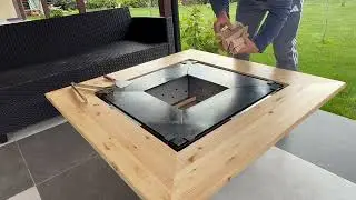 GRĂTAR CU PLITĂ tip Firepit cu masa de terasă 4 in 1&hellip;no comment&hellip;