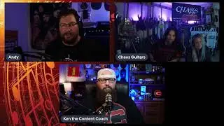 Tasty Licks Music interview with Chaos Guitar and Ken The Content Coach