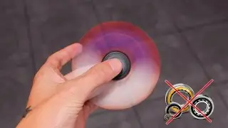 FIDGET SPINNER CASERO ¿Gira Por Siempre ?