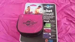 Sea To Summit Pocket Towel Unboxing
