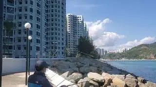 Junk bay, sunny day, Hong Kong