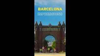 Barcelona impressions - Barcelona Vlog and Travel Guide #barcelona #spain #travel