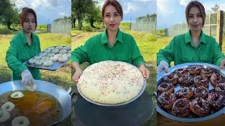 How to cook donuts cake with sauce recipe