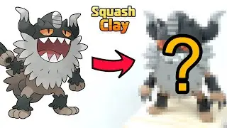 Pok&eacute;mon Sword&Shield Clay Art: Perrserker!! Steel-type Pok&eacute;mon! [Satisfying Video]