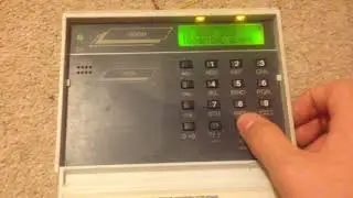 Programming zones on a Scantronic 9610