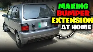 How To Make Modified Bumper Extension | Maruti 800 / Suzuki Mehran