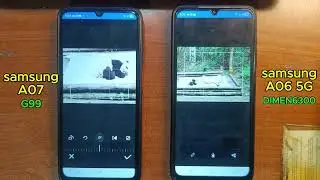 antutu benchmark V11.0.8 samsung A07 4G vs samsung A06 5g