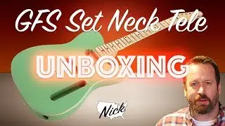 GFS / Xaviere Set Neck Bound Tele Style Guitar Unboxing - Cheap Telecaster Copy by Guitar Fetish