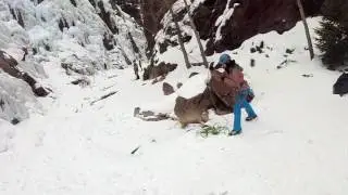 Ice Climbing in Ouray Colorado