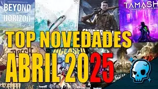 🔥 TOP NOVEDADES juegos de mesa ABRIL 2025 🔥