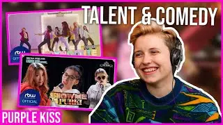 REACTION to PURPLE KISS - BTS: DYNAMITE DANCE COVER & 내일이 오면 PERFORMANCE COVER (SMTM9 PARODY)