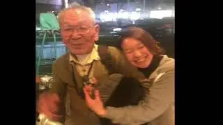 仲良しじいちゃん＆孫娘