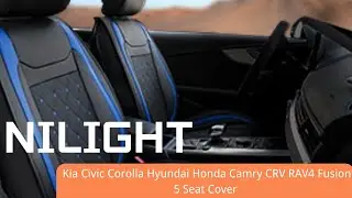 Nilight Universal Car Seat Covers &ndash; Fit, Comfort & Install
