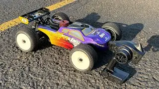 My first Nitro run with the Losi 8ight-T