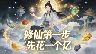 【Multi Sub】《修仙第一步，先花一個億》當別人還在苦修修仙時，我早已靠充值過上極品靈丹當零食吃的日子#漫劇 #動態漫 #AI漫劇 #動漫 #動畫