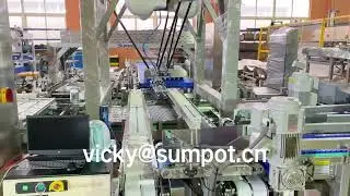 Retort pouch handling system-SUMPOT