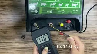 Waterproof 12 volts battery electric fence energizer 4 joules for big farm fencing system BA400