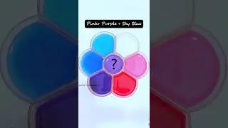 Guess the mixed color /Strange color recipes /Surprising color recipes #colormixing #paintmixing