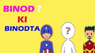 BINOD ki Binodta || Avengers funny animation || Viral #Binod comedy video