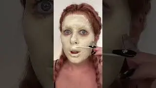 100 слоев жидкого латекса 😱 #шорты