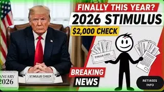 Stimulus Check in 2026 &mdash; Is This Finally It?