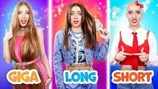 Cabelo Curto vs Cabelo Longo vs Cabelo Longu&iacute;ssimo! Eu Vs Minhas Ex-Namoradas Malucas