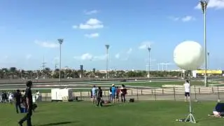 View from Abu Dhabi hill at Yas Marina during 2015 F1 Grand Prix