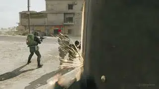 Walk around the corner and straight up slaughter... oof