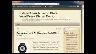 ExtendAzon Amazon Store WordPress Plugin
