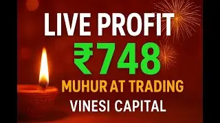 &ldquo;SENSEX Live Trading Profit ₹ 748 | Real Trades, Real Profits | Vinesi Capital&rdquo;  21 Oct 2025