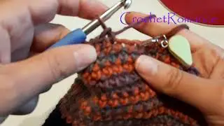 Scaldacollo facilissimo all'uncinetto Katia Knit Ensemble per mancini